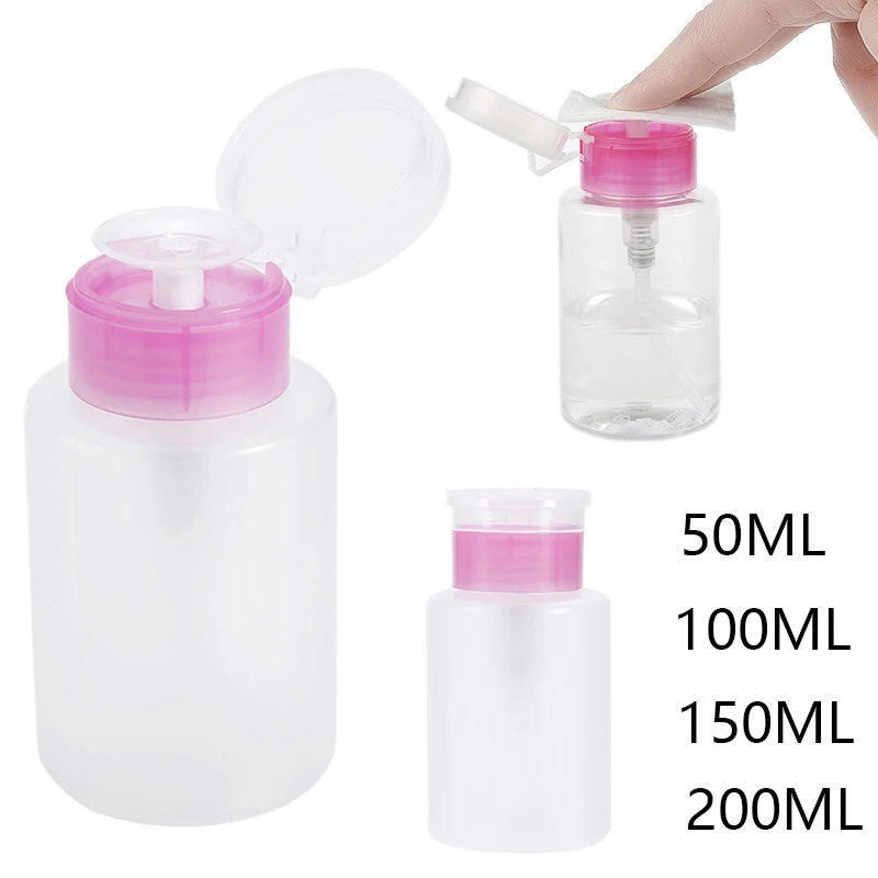 50/100/150/200ML Nail Art Empty Press Bottle Pump Container Storage Dispenser Liquid UV Gel Polish Remover Cleaner Manicure Tool
50/100/150/200ML Nail Art Empty Press Bottle Pump Container Storage Dispenser Liquid UV Gel Polish Remover Cleaner Manicure Tool