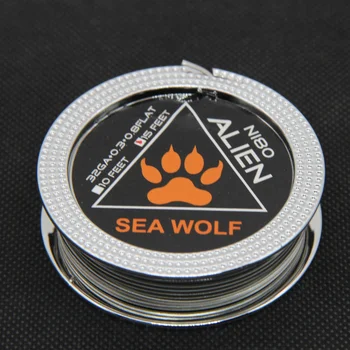 SEA WOLF 15feet/roll Alien wire NI80 Fused Clapton Wire for RDA RBA Rebuildable Atomizer Heating Wires Coil Alien Clapton
SEA WOLF 15feet/roll Alien wire NI80 Fused Clapton Wire for RDA RBA Rebuildable Atomizer Heating Wires Coil Alien Clapton