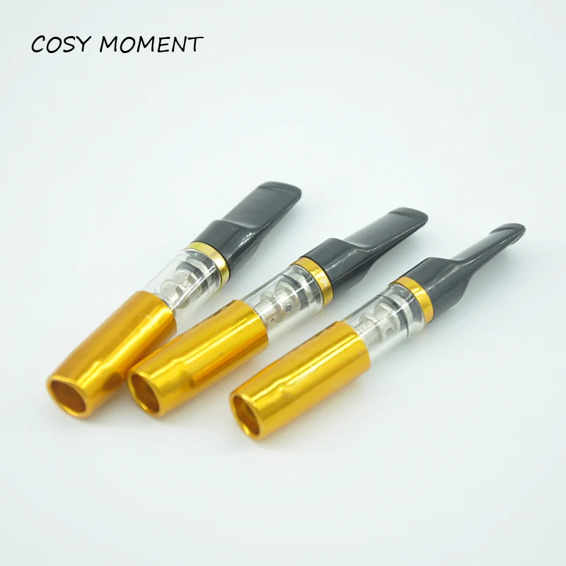 COSY MOMENT Gold Cigarette Holder Carved Metal Pipe Mouthpiece Filter Washable Magnet Double Cigarette Holder Filter YJ137
COSY MOMENT Gold Cigarette Holder Carved Metal Pipe Mouthpiece Filter Washable Magnet Double Cigarette Holder Filter YJ137