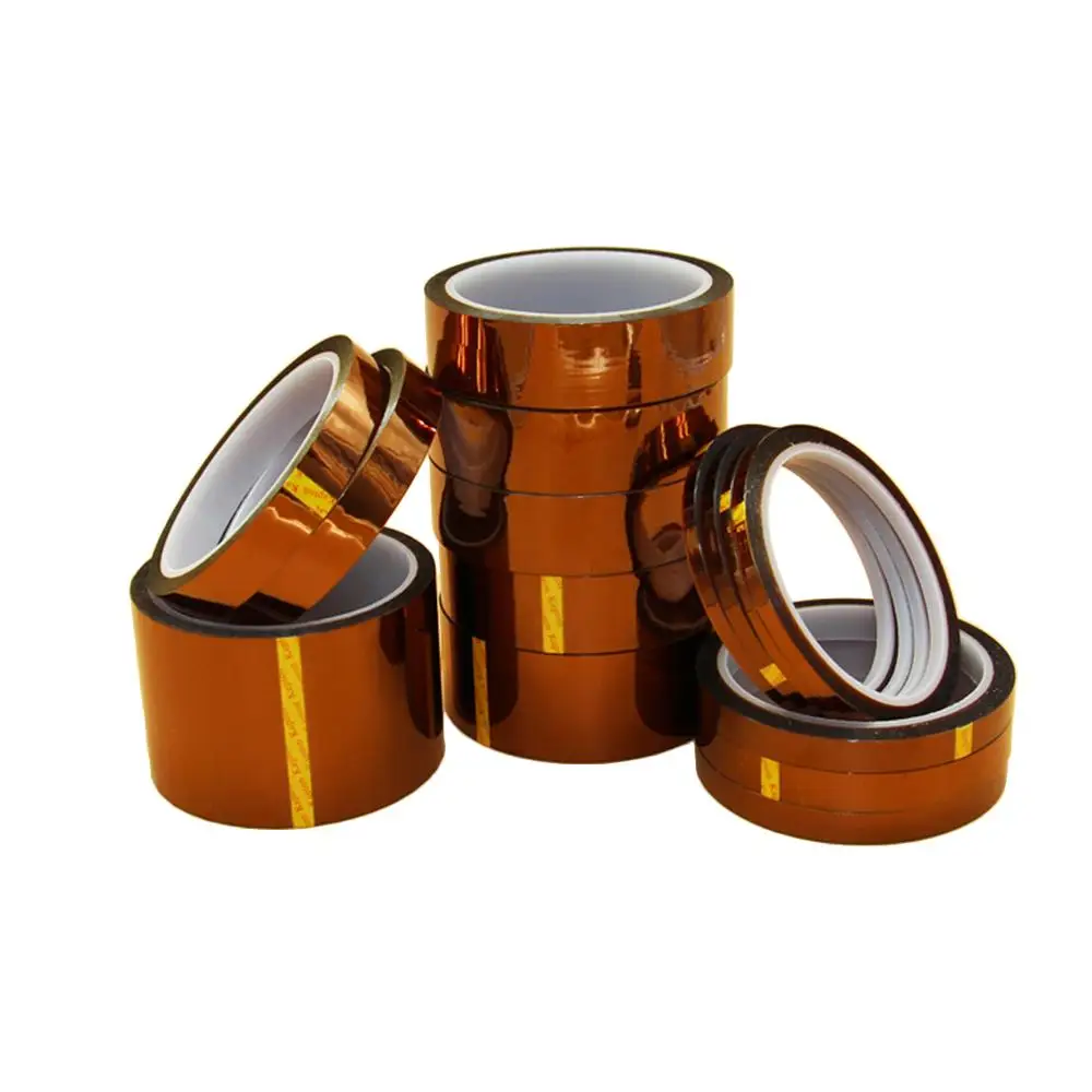 10mmx33M High Temperature Heat Tape Thermal Insulation Tape Polyimide Adhesive Insulating adhesive Tape 3D Printer Parts
10mmx33M High Temperature Heat Tape Thermal Insulation Tape Polyimide Adhesive Insulating adhesive Tape 3D Printer Parts