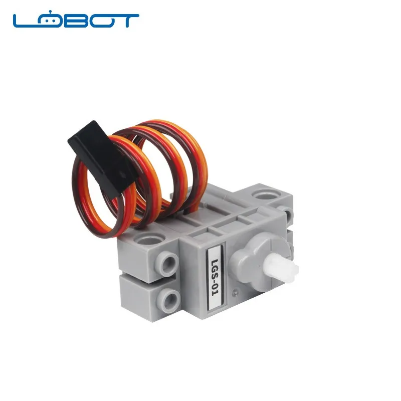 LOBOT LGS-01 Mini Micro Anti-block Servo 270° Rotation Compatible With For LEGO Blocks Remote Control Toys Accessories
LOBOT LGS-01 Mini Micro Anti-block Servo 270° Rotation Compatible With For LEGO Blocks Remote Control Toys Accessories