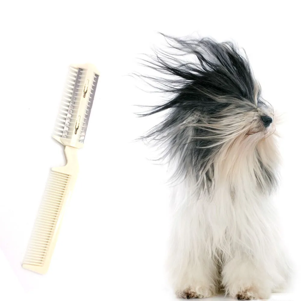 Double-sided high quality pet comb professional steel comb comb cleaning hair trimming brush pet dog cat accessories ##
Double-sided high quality pet comb professional steel comb comb cleaning hair trimming brush pet dog cat accessories ##