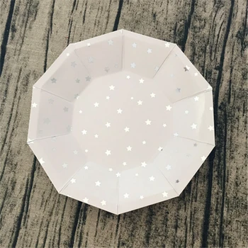 16pcs 7inch/18cm Paper Plates Foil Gold Silver Edge Colorful Plates Party Decor Dishes Birthday Wedding Baby Shower Party Decor
16pcs 7inch/18cm Paper Plates Foil Gold Silver Edge Colorful Plates Party Decor Dishes Birthday Wedding Baby Shower Party Decor