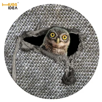 HUGSIDEA 3D Cute Owl Cat Printed Non-slip Bathroom Round Carpets Tapis Thin Home Floor Carpet Area Rugs for Living Room Bedroom
HUGSIDEA 3D Cute Owl Cat Printed Non-slip Bathroom Round Carpets Tapis Thin Home Floor Carpet Area Rugs for Living Room Bedroom