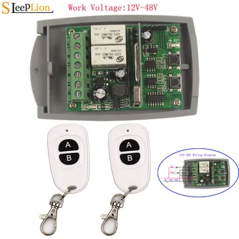Sleeplion 12V-48V 2CH Wireless Remote Control Lighting ON OFF Transmitter Receiver 2CH 24V 36 Relay Switch Home Garage Door/lamp
Sleeplion 12V-48V 2CH Wireless Remote Control Lighting ON OFF Transmitter Receiver 2CH 24V 36 Relay Switch Home Garage Door/lamp