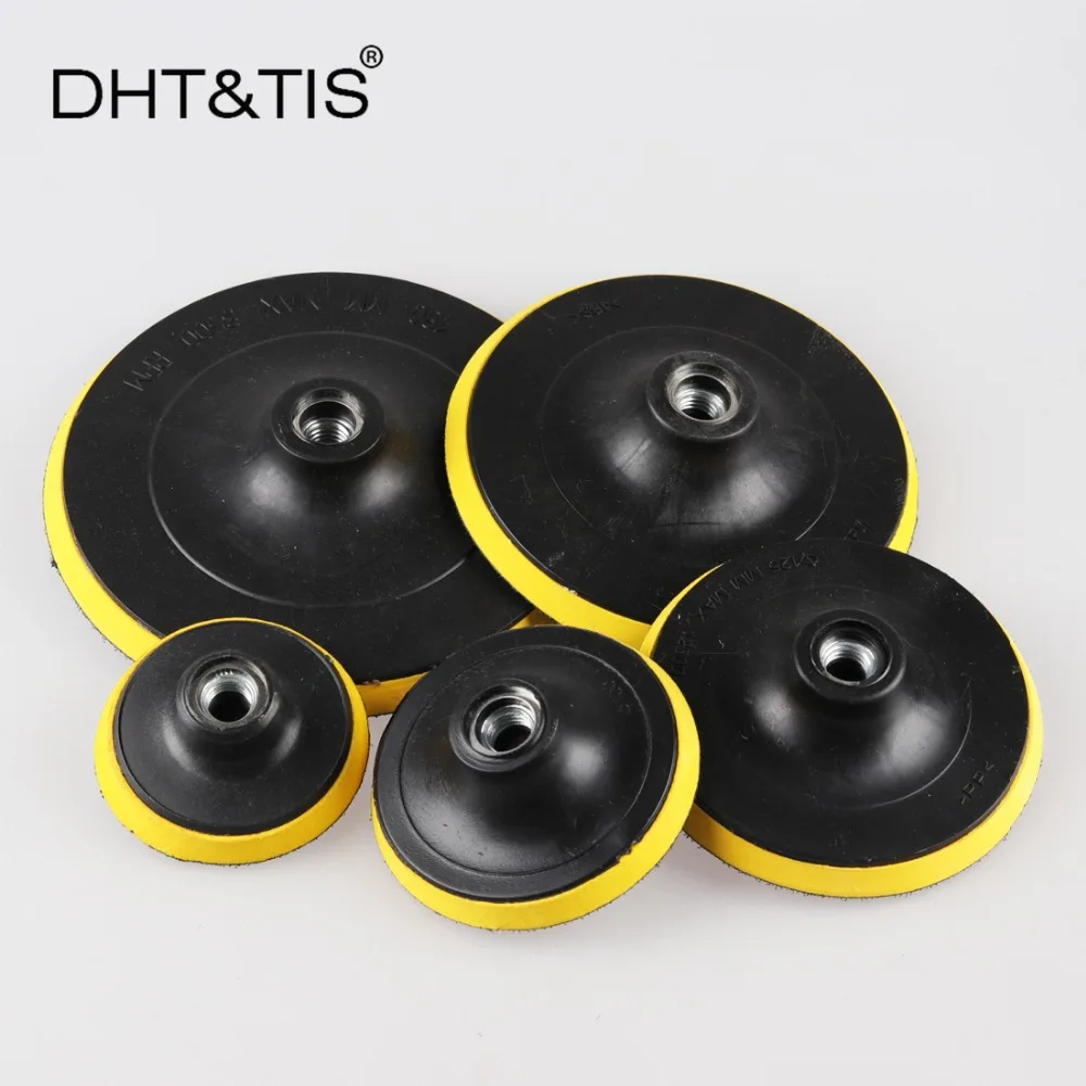 DHT&TIS 3" to 7" M14 Back-up Sanding Pad for Hook & Loop Polishing Disc Car Polishing Waxing Wall Grinding
DHT&TIS 3" to 7" M14 Back-up Sanding Pad for Hook & Loop Polishing Disc Car Polishing Waxing Wall Grinding