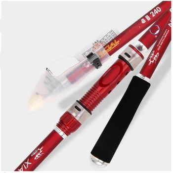 High Quality Fishing Rod Telescopic Fishing Rod Distance Throwing Fish Pole High Carbon Superhard Ultralight Pesca Equipment
High Quality Fishing Rod Telescopic Fishing Rod Distance Throwing Fish Pole High Carbon Superhard Ultralight Pesca Equipment