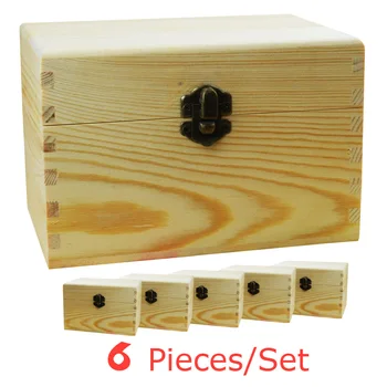 6 pieces/set Wholesale Multifunctional Natural wooden Essential Oils Storage Boxes 10 holes 10ml and 1 cross bar 15-20ml bottles
6 pieces/set Wholesale Multifunctional Natural wooden Essential Oils Storage Boxes 10 holes 10ml and 1 cross bar 15-20ml bottles