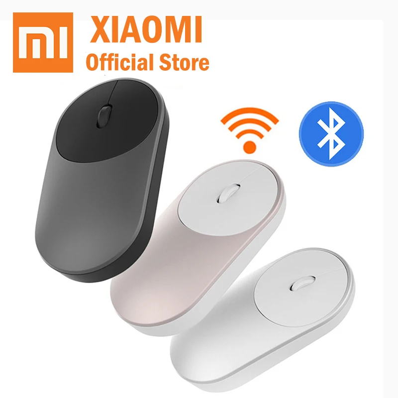 Xiaomi Mouse Portable Optical Wireless Bluetooth Mouse 4.0 RF 2.4GHz Dual Mode Connect for Laptop pc 100% Original
Xiaomi Mouse Portable Optical Wireless Bluetooth Mouse 4.0 RF 2.4GHz Dual Mode Connect for Laptop pc 100% Original