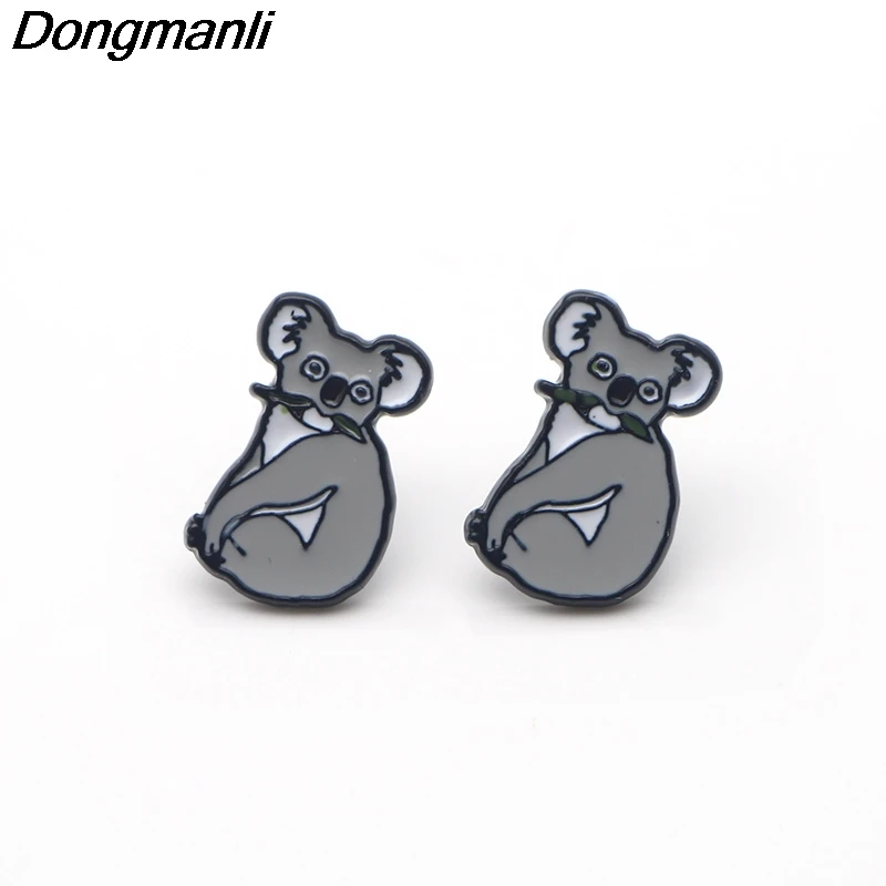 P3265 Dongmanli Cute Koala Stud Earrings For Womens Enamel Stainless Steel Pierce Korea Earrings Jewelry Gifts Girls
P3265 Dongmanli Cute Koala Stud Earrings For Womens Enamel Stainless Steel Pierce Korea Earrings Jewelry Gifts Girls