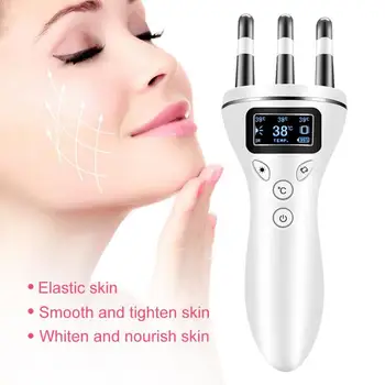 Electric Magnetic Heating Infrared Vibrating Massager Face Neck Body Massager Skin Care Tightening Lifting Body Slimming Device
Electric Magnetic Heating Infrared Vibrating Massager Face Neck Body Massager Skin Care Tightening Lifting Body Slimming Device