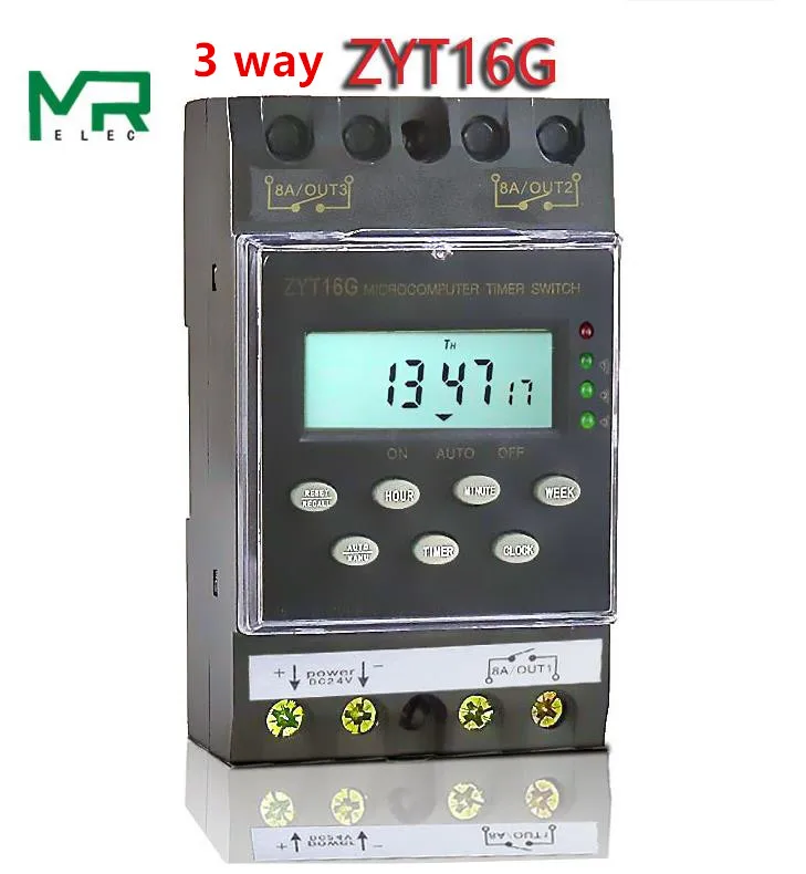 ZYT16G-3a English version,Weekly 7Days Digital TIME SWITCH Relay Timer Control programmable timer switch Din Rail Mount
ZYT16G-3a English version,Weekly 7Days Digital TIME SWITCH Relay Timer Control programmable timer switch Din Rail Mount