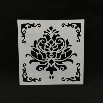 15*15 Vintage flower pvc Layering Stencils for Diy scrapbook coloring,painting stencil,home decor diy etc. Product image
15*15 Vintage flower pvc Layering Stencils for Diy scrapbook coloring,painting stencil,home decor diy etc. Product image