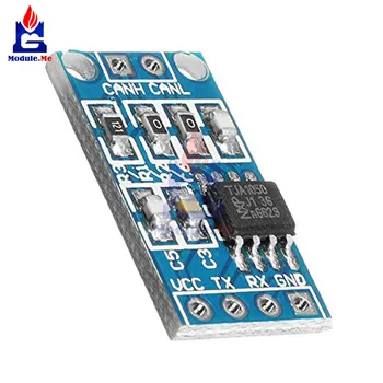 CAN Bus Controller TJA1050 CAN Controller Interface Module Bus Driver Interface Module 5V Power Supply Expansion PCB Drive Board
CAN Bus Controller TJA1050 CAN Controller Interface Module Bus Driver Interface Module 5V Power Supply Expansion PCB Drive Board