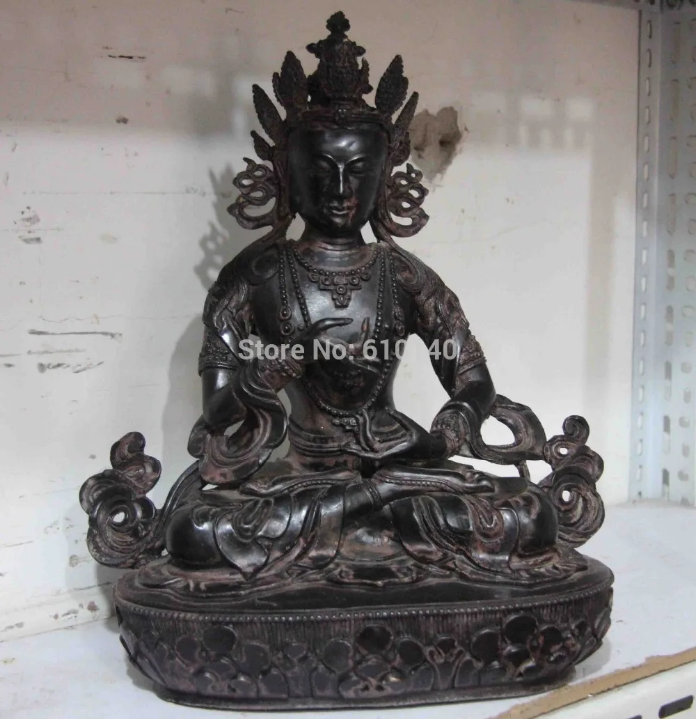 Tibet Buddhism Temple Copper Bronze Vajradhara Vajrasattva GuanYin Buddha Statue
Tibet Buddhism Temple Copper Bronze Vajradhara Vajrasattva GuanYin Buddha Statue