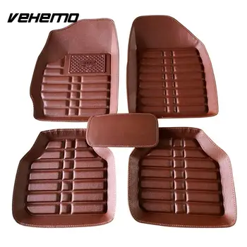 Vehemo 5pcs Left Driving Driver Floor Mat Auto Carpet Waterproof Foot Pad Front and Rear Accessories Universal FloorLiner
Vehemo 5pcs Left Driving Driver Floor Mat Auto Carpet Waterproof Foot Pad Front and Rear Accessories Universal FloorLiner