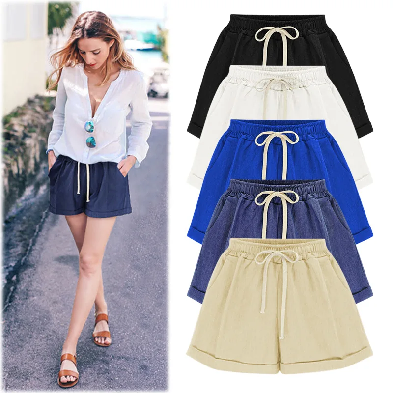 2019 Shorts Skirts Spring Summer High Waist Shorts Female Casual Shorts Beach Loose Culottes
2019 Shorts Skirts Spring Summer High Waist Shorts Female Casual Shorts Beach Loose Culottes