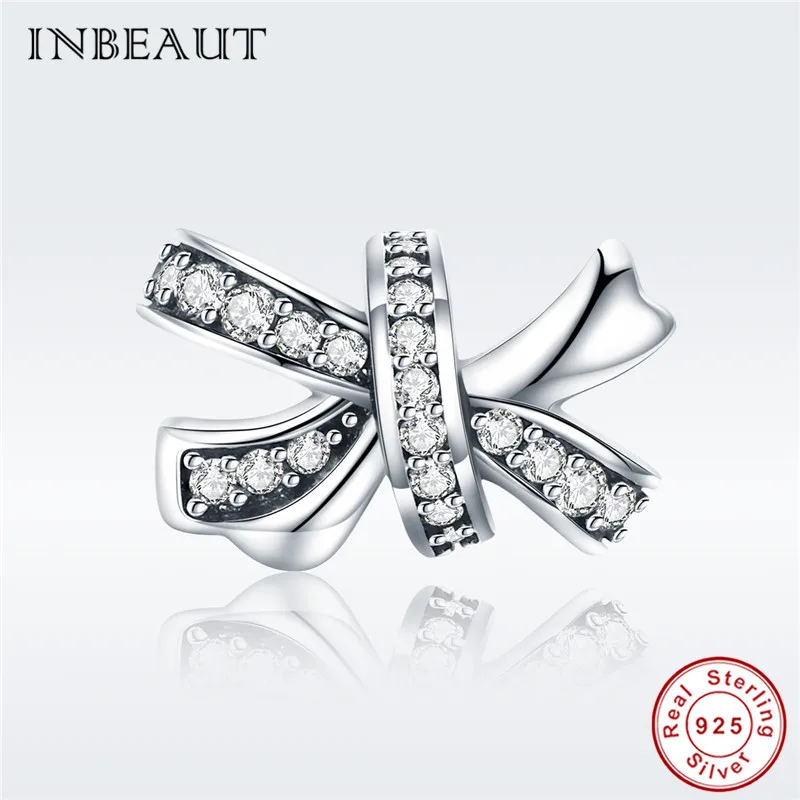 Fit Original Pandora Bracelet 925 Sterling Silver White Cubic Zirconia Elegant Bowknot Beads Compatible with DIY Charm Bracelets
Fit Original Pandora Bracelet 925 Sterling Silver White Cubic Zirconia Elegant Bowknot Beads Compatible with DIY Charm Bracelets