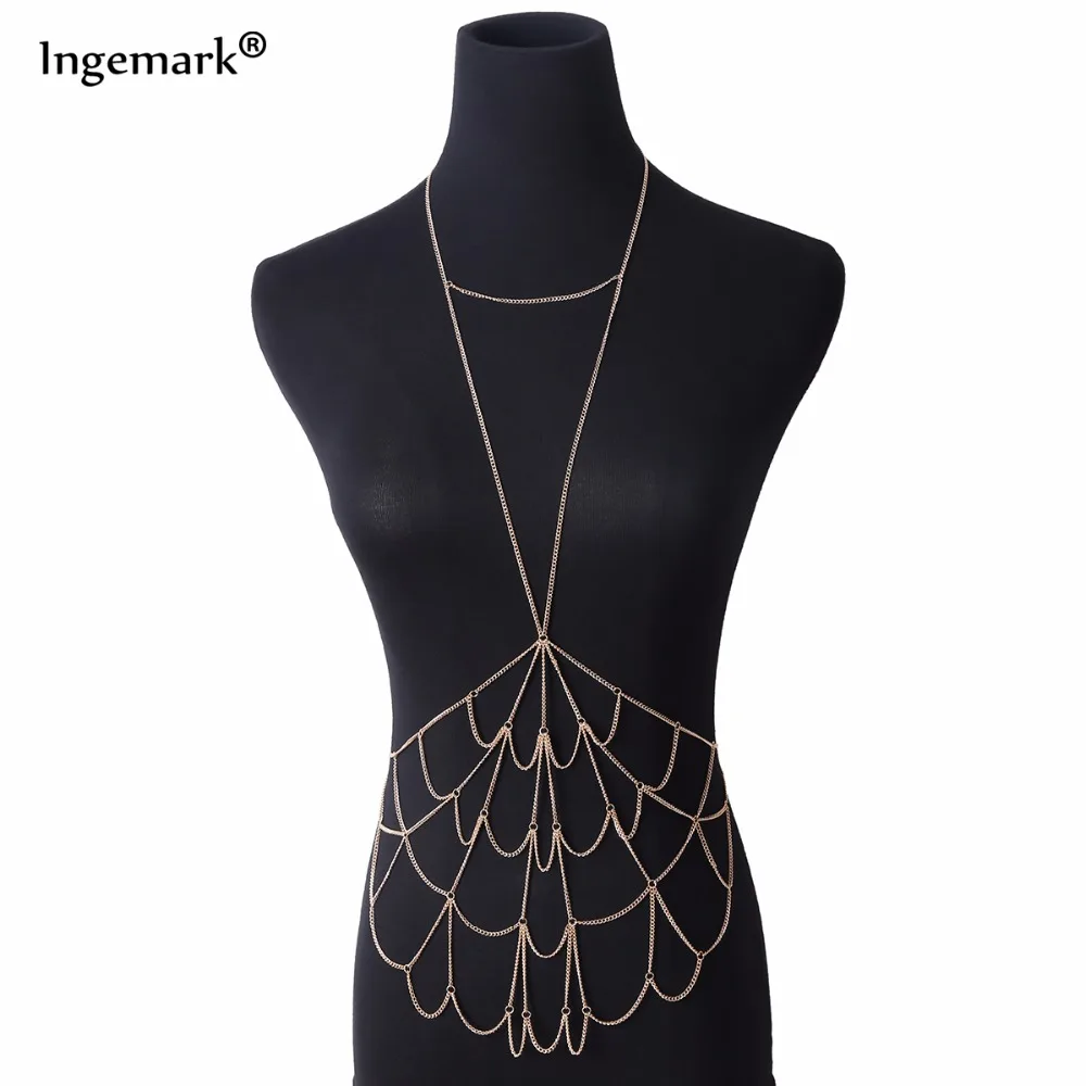 Ingemark Fashion Waist Beach Belly Chain Multilayer Sexy Body Chains Women trendy Club Bikini Boho Body Jewelry
Ingemark Fashion Waist Beach Belly Chain Multilayer Sexy Body Chains Women trendy Club Bikini Boho Body Jewelry
