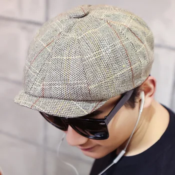 Bigsweety Vintage Men's Cotton Blend Striped Cabbie Newsboy Caps High Quality Flat Octagonal Golf Driving Hat Accessories
Bigsweety Vintage Men's Cotton Blend Striped Cabbie Newsboy Caps High Quality Flat Octagonal Golf Driving Hat Accessories