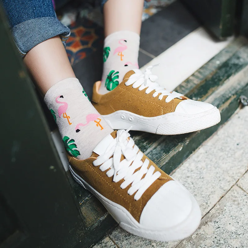 Plant Printing Pattern Art Socks Women Animal Cactus Funny Socks Flamingo Fox Banana Sokken
Plant Printing Pattern Art Socks Women Animal Cactus Funny Socks Flamingo Fox Banana Sokken