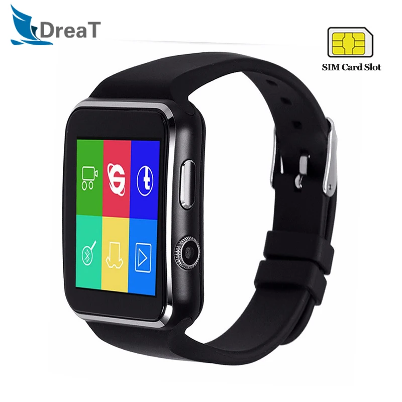 X6 Smart Watch Men Touch Screen Smartwatch Support SIM Card with Camera Bluetooth Sport Passometer for iPhone Android ios Phone
X6 Smart Watch Men Touch Screen Smartwatch Support SIM Card with Camera Bluetooth Sport Passometer for iPhone Android ios Phone
