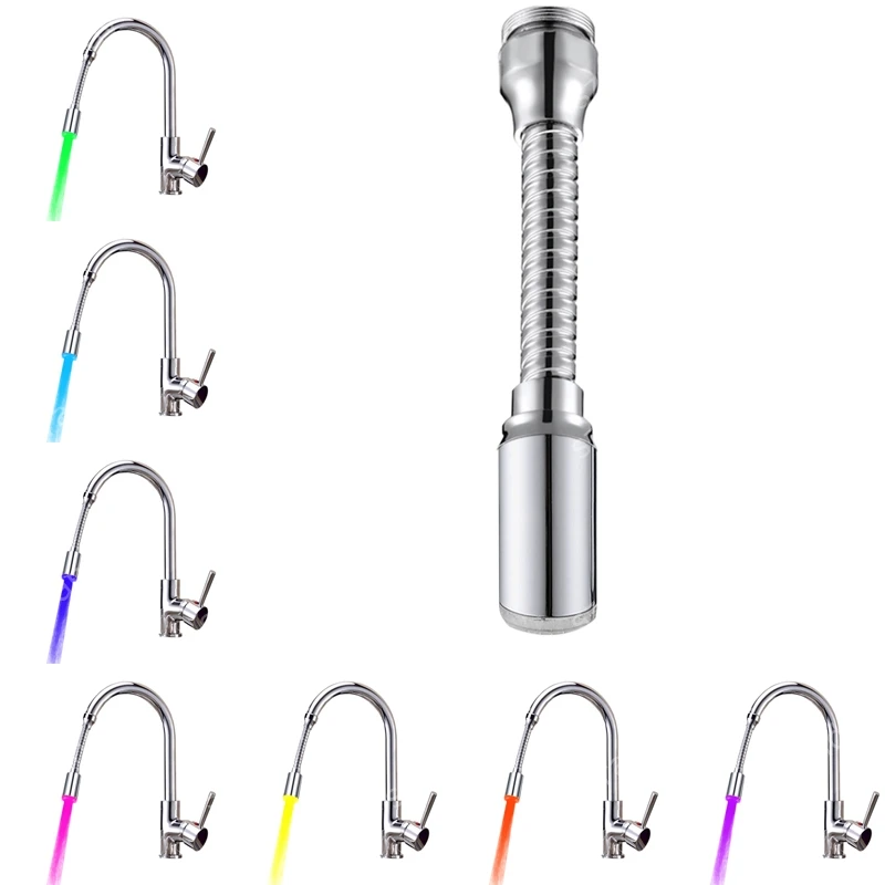 Contemporary 7 color Bathroom Faucet Tap Easy to Install Plastic Chrome Finish No Need Battery LED light Aerator
Contemporary 7 color Bathroom Faucet Tap Easy to Install Plastic Chrome Finish No Need Battery LED light Aerator