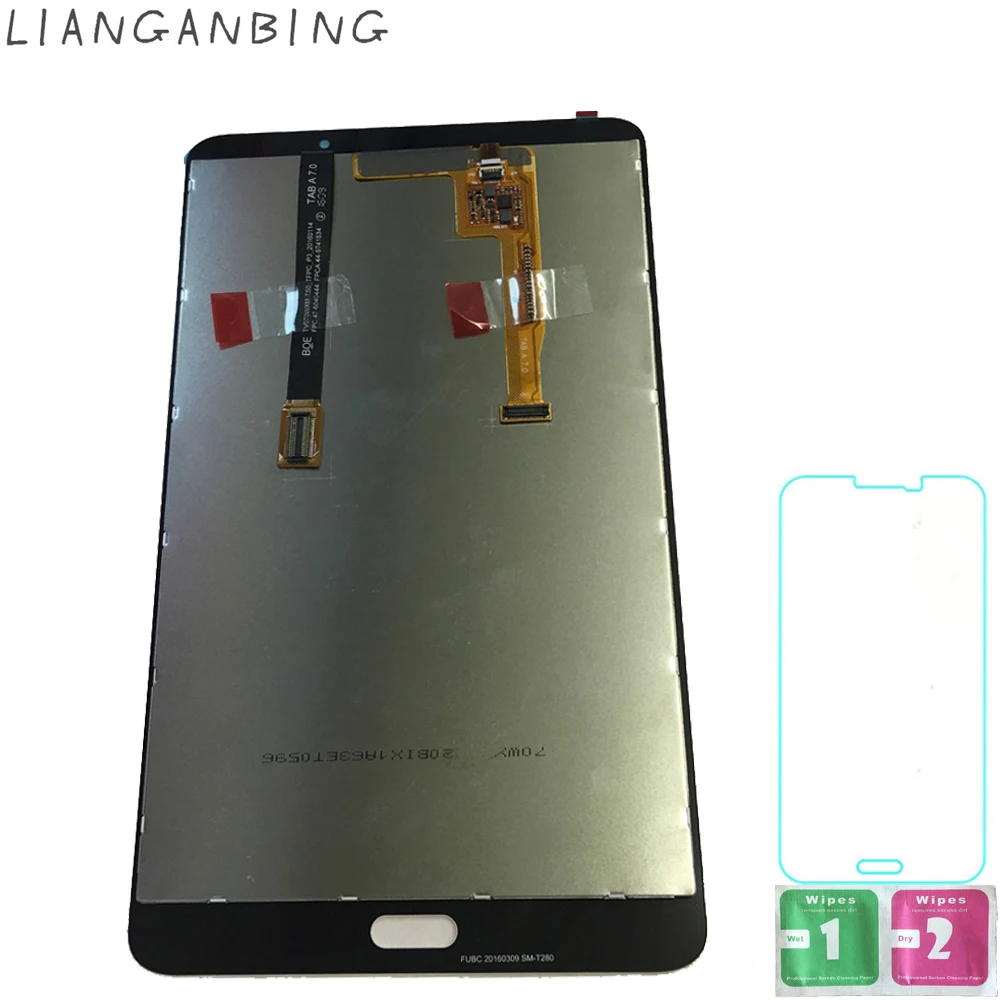 New 100% LCD T280 Display Touch Screen Digitizer Sensors Assembly Panel Replacement For Samsung Galaxy SM-T280 T280 T285
New 100% LCD T280 Display Touch Screen Digitizer Sensors Assembly Panel Replacement For Samsung Galaxy SM-T280 T280 T285