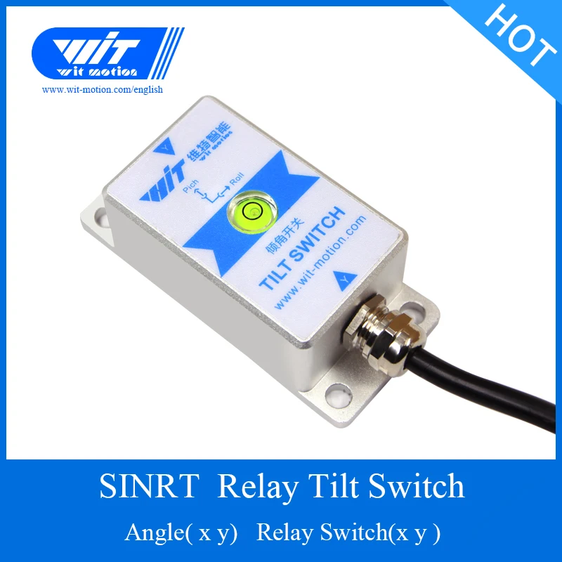 WitMotion SINRT 2 Axis High Precision Tilt Angle Measurement & Relay Alarm Switch Waterproof IP67 Anti-vibration AHRS Sensor
WitMotion SINRT 2 Axis High Precision Tilt Angle Measurement & Relay Alarm Switch Waterproof IP67 Anti-vibration AHRS Sensor