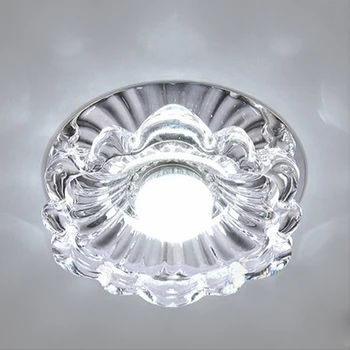 High Quality 3W 5W LED Crystal Lotus Ceiling Light Flush Lamp Main Warm Light Auxiliary Colorful Light Indoor Lighting AC85-265V
High Quality 3W 5W LED Crystal Lotus Ceiling Light Flush Lamp Main Warm Light Auxiliary Colorful Light Indoor Lighting AC85-265V
