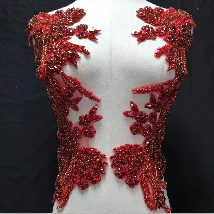 Red 3D Flower Embroidery Applique Patches Sew on Pacthes Lace Fabric Motif Clothes Decorated DIY Wdding dress
Red 3D Flower Embroidery Applique Patches Sew on Pacthes Lace Fabric Motif Clothes Decorated DIY Wdding dress