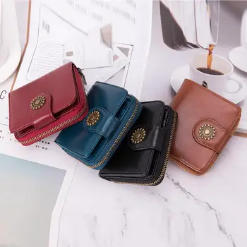 Women Wallet Credit Card Holder PU leather Large Capacity Women Wallet High Quality Card Holder brands retro short wallet #20
Women Wallet Credit Card Holder PU leather Large Capacity Women Wallet High Quality Card Holder brands retro short wallet #20