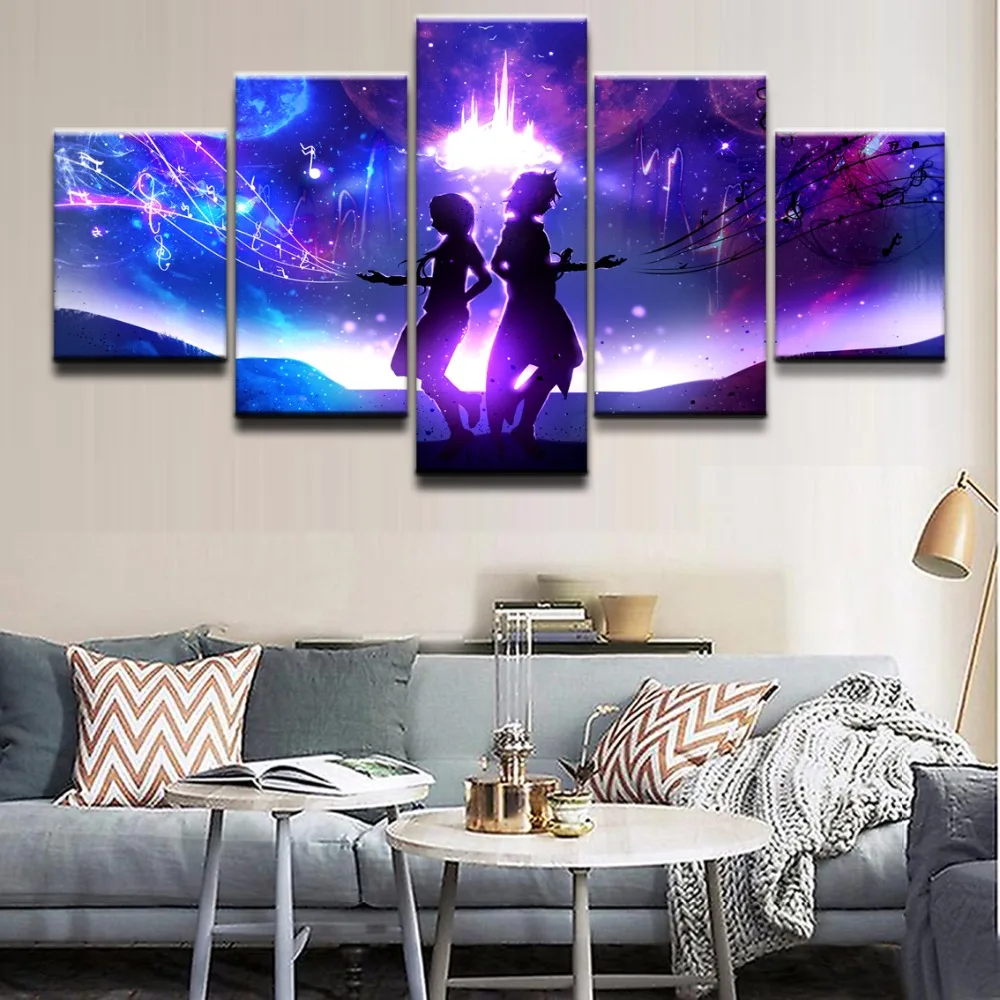 Canvas Painting Modern Wall Art Decorative Framework Modular Pictures 5 PanelSci Fi Character Landscape Painting Oil Poster
Canvas Painting Modern Wall Art Decorative Framework Modular Pictures 5 PanelSci Fi Character Landscape Painting Oil Poster