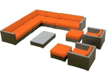 Trade Assurance new design modern metal resin wicker fancy sectional sofa sets 
Trade Assurance new design modern metal resin wicker fancy sectional sofa sets