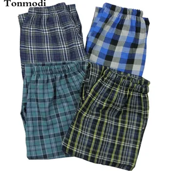 Trousers Men 100% cotton double layer gauze pajama pants spring and summer lounge pants plaid trousers Sleep Bottoms
Trousers Men 100% cotton double layer gauze pajama pants spring and summer lounge pants plaid trousers Sleep Bottoms