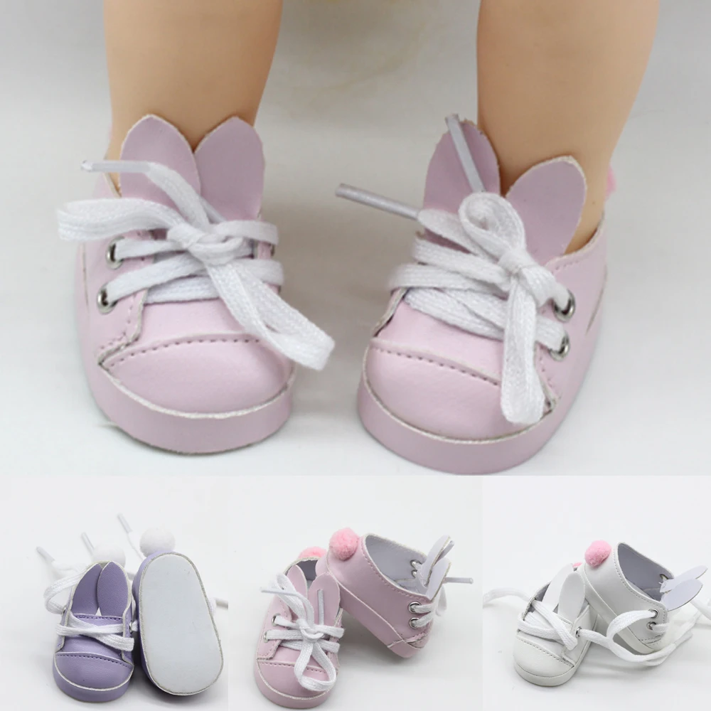 New Fashion Baby Doll Shoes 5.5cm 7cm Shoes Leather Shoes Fits 43 cm American Dolls Baby and 18" 1/3 BJD Cartoon Shoes
New Fashion Baby Doll Shoes 5.5cm 7cm Shoes Leather Shoes Fits 43 cm American Dolls Baby and 18" 1/3 BJD Cartoon Shoes
