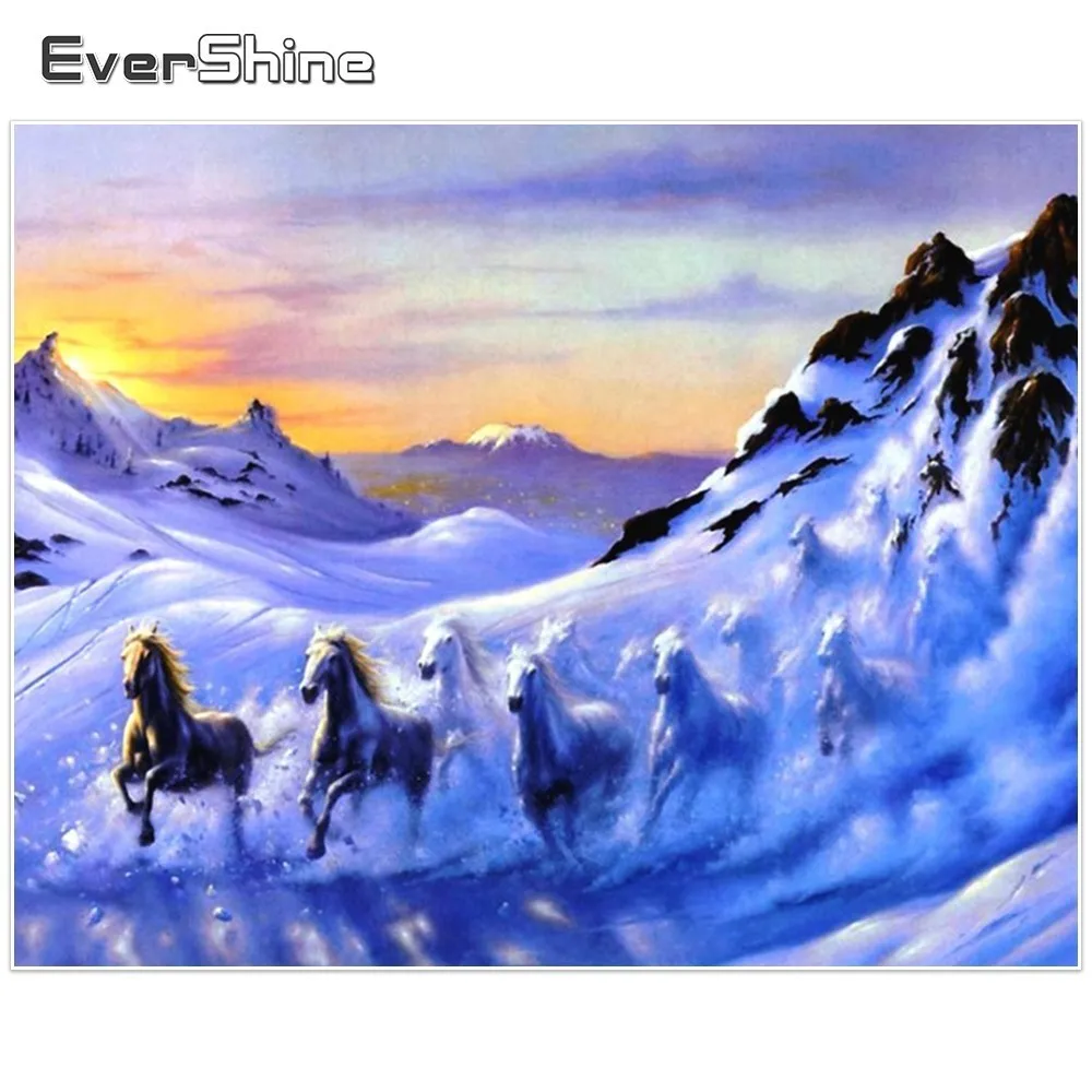 EverShine Diamond Painting Full Square Animals Diamond Embroidery Cross Stitch Horse Rhinestone Pattern Diamond Mosaic Handcraft
EverShine Diamond Painting Full Square Animals Diamond Embroidery Cross Stitch Horse Rhinestone Pattern Diamond Mosaic Handcraft