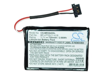 Cameron Sino 720mAh Battery BP-LP720/11-A1B for Magellan RoadMate 3045, RoadMate 3045-LM, RoadMate 3045-MU
Cameron Sino 720mAh Battery BP-LP720/11-A1B for Magellan RoadMate 3045, RoadMate 3045-LM, RoadMate 3045-MU