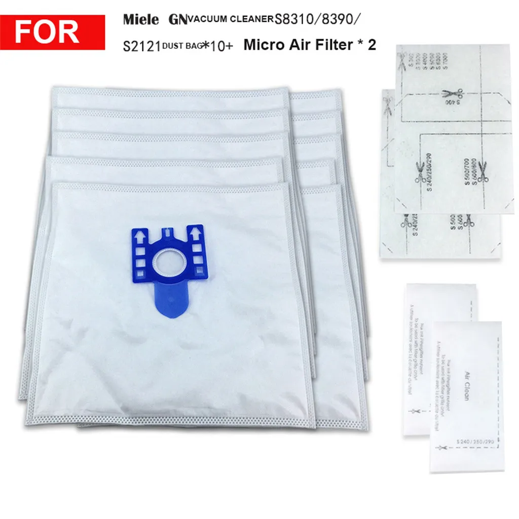2019 HOT NEW 10PC Efficiency Type GN dust Bags &2PC Micro Air Filter for Miele Vacuum Cleaner Purchasing
2019 HOT NEW 10PC Efficiency Type GN dust Bags &2PC Micro Air Filter for Miele Vacuum Cleaner Purchasing
