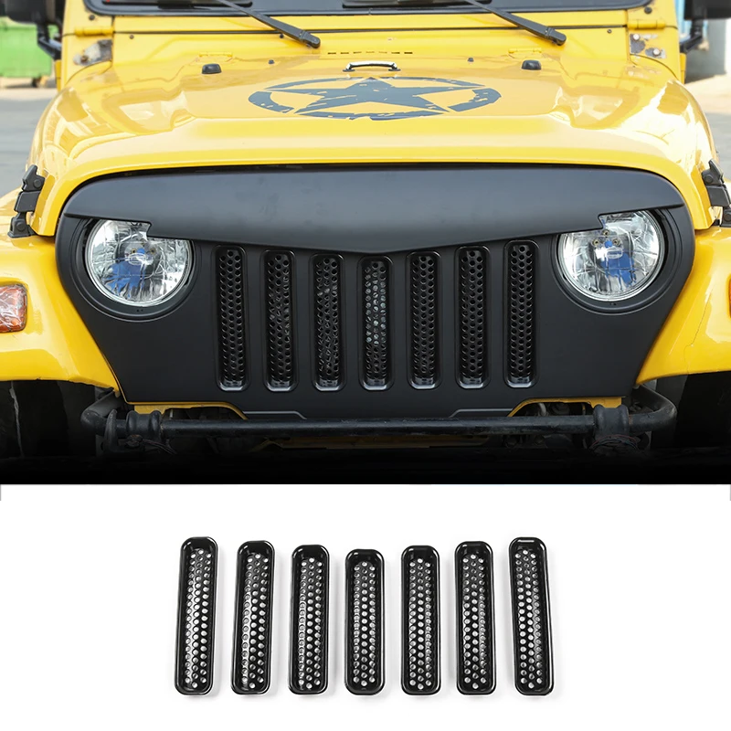 BAWA Honeycomb Mesh Front Grill Inserts Kit for Jeep Wrangler TJ 1997-2006 ABS Front Grill Grille Accessories
BAWA Honeycomb Mesh Front Grill Inserts Kit for Jeep Wrangler TJ 1997-2006 ABS Front Grill Grille Accessories