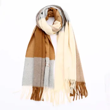 Designer 2018 knitted spring winter women scarf plaid warm cashmere scarves shawls luxury brand neck bandana pashmina lady wrap
Designer 2018 knitted spring winter women scarf plaid warm cashmere scarves shawls luxury brand neck bandana pashmina lady wrap