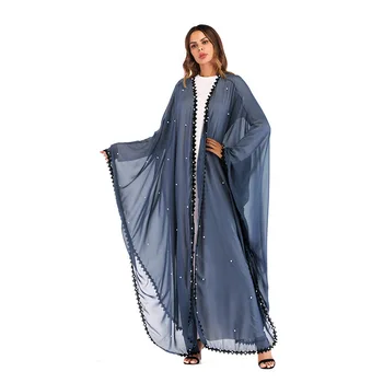 Plus Size 2018 Summer Cardigan Dubai Beading Patchwork Lace Cloak Women Kimono Outwear Muslim Turkish Islamic Clothing 1653
Plus Size 2018 Summer Cardigan Dubai Beading Patchwork Lace Cloak Women Kimono Outwear Muslim Turkish Islamic Clothing 1653
