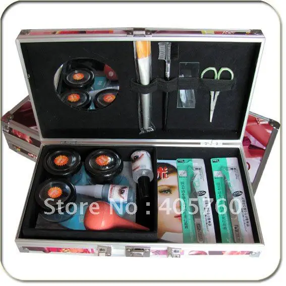 Professional Hight Quality False Eyelash Eye Lash Extension Glue Kit Full Set With Case Eye Beauty Tool Free Shipping
Professional Hight Quality False Eyelash Eye Lash Extension Glue Kit Full Set With Case Eye Beauty Tool Free Shipping