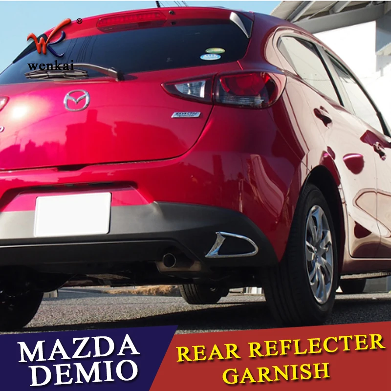 Chrome Rear Fog Light Lamp Cover FOR 2015 2016 2017 Mazda 2 Demio DJ Accessories Hatchback Reflector Foglight
Chrome Rear Fog Light Lamp Cover FOR 2015 2016 2017 Mazda 2 Demio DJ Accessories Hatchback Reflector Foglight