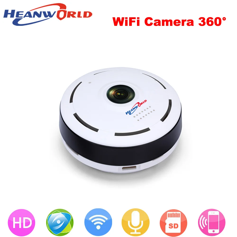 Heanworld 360 Degree smart webcam Mini wireless camera 960P wifi Night Vision support P2P two way audio CCTV IP cam
Heanworld 360 Degree smart webcam Mini wireless camera 960P wifi Night Vision support P2P two way audio CCTV IP cam
