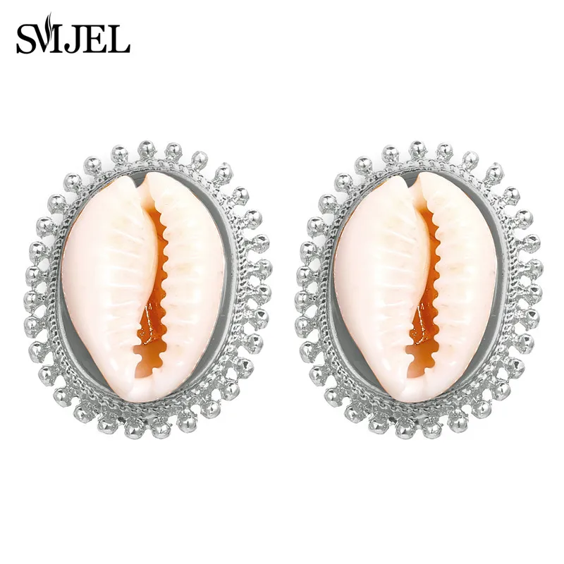 SMJEL 2019 Bohemian Sea Shell Earrings For Women Gold Color Round Drop Pearl Shell Earrings Summer Beach Ladies Dangler Jewelry
SMJEL 2019 Bohemian Sea Shell Earrings For Women Gold Color Round Drop Pearl Shell Earrings Summer Beach Ladies Dangler Jewelry