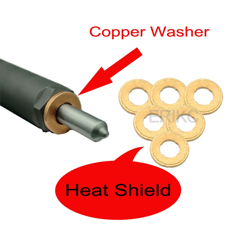 Erikc 10 pcs 1.5mm Heat Shield F00vc17503 Diesel Injector 2mm Copper Washer F00vc17504 Auto Injection 2.5mm Ring F00vc17505
Erikc 10 pcs 1.5mm Heat Shield F00vc17503 Diesel Injector 2mm Copper Washer F00vc17504 Auto Injection 2.5mm Ring F00vc17505