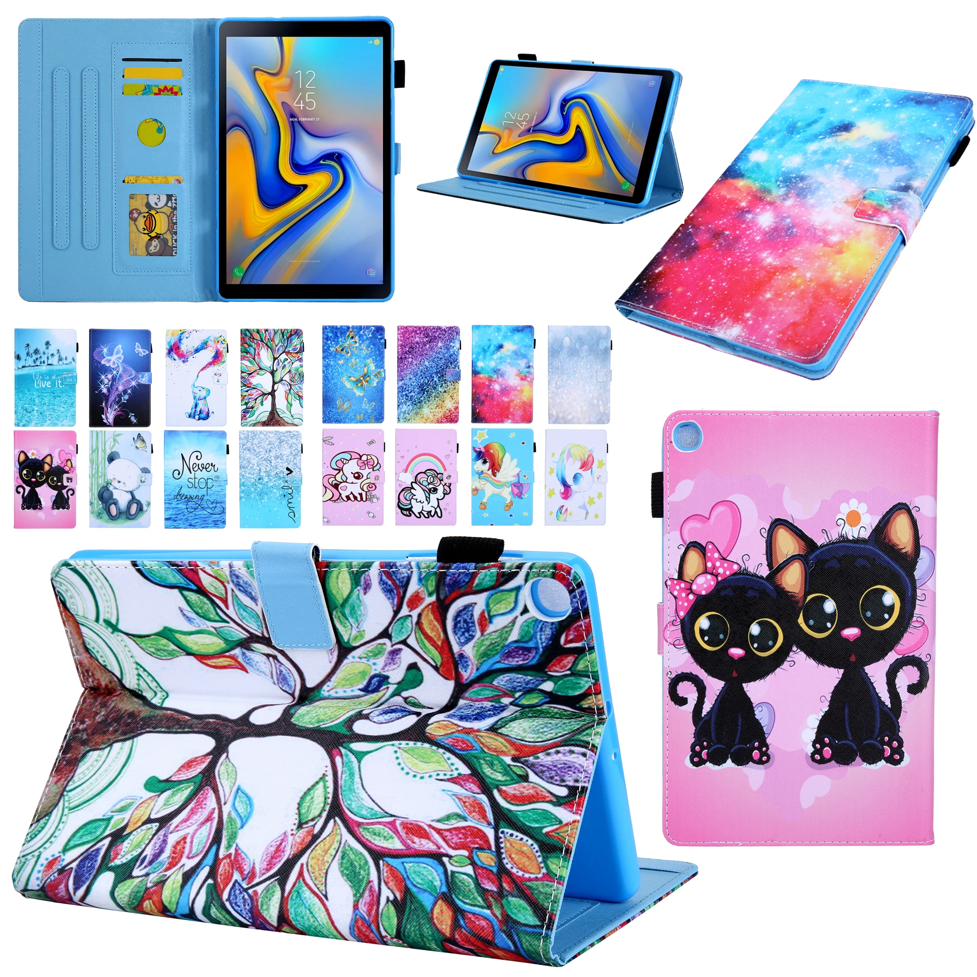 Flip Stand PU Leather Smart Cover Funda Case For Samsung Galaxy Tab S5e 10.5 T720 T725 SM-T720 SM-T725 Tablet Coque +Film +Pen
Flip Stand PU Leather Smart Cover Funda Case For Samsung Galaxy Tab S5e 10.5 T720 T725 SM-T720 SM-T725 Tablet Coque +Film +Pen