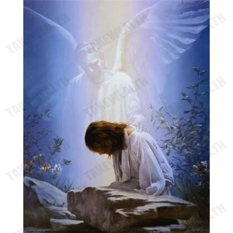 5D DIY Diamond Painting Crystal Angel and Jesus Cross Stitch Diamond Embroidery Decor Full Square/Round Rhinestone Mosaic H861
5D DIY Diamond Painting Crystal Angel and Jesus Cross Stitch Diamond Embroidery Decor Full Square/Round Rhinestone Mosaic H861