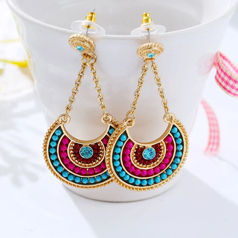 2018 Summer Bohemia Ethnic Colorful Beads Long Drop Earrings Vintage Statement Dangle Earrings For Women Jewelry Gifts
2018 Summer Bohemia Ethnic Colorful Beads Long Drop Earrings Vintage Statement Dangle Earrings For Women Jewelry Gifts